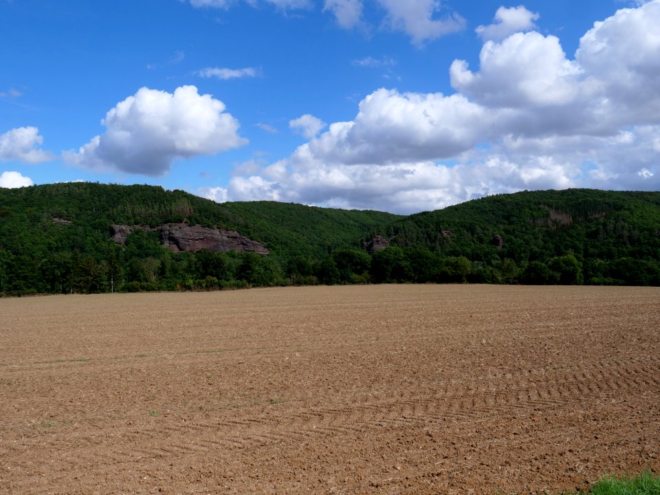 Sandstone cliffs at Rurtal in September 2019 09