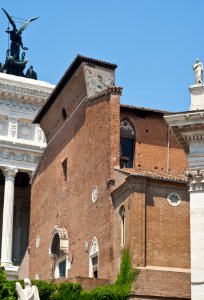 Santa Maria in Aracoeli seen from the Capitole