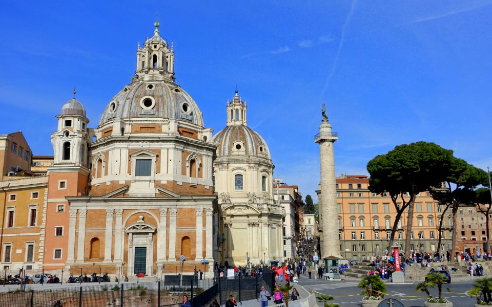 Santa Maria di Loreto - Rome, Italy - DSC06361