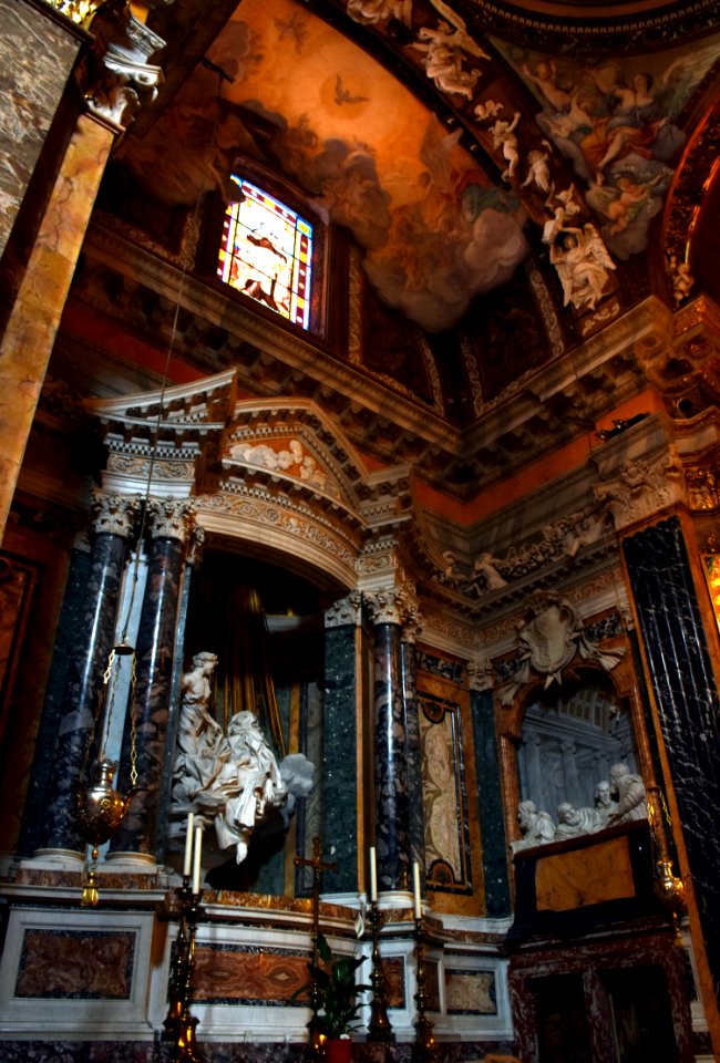 Santa Maria della Vittoria Cornaro Chapel 15042017 1