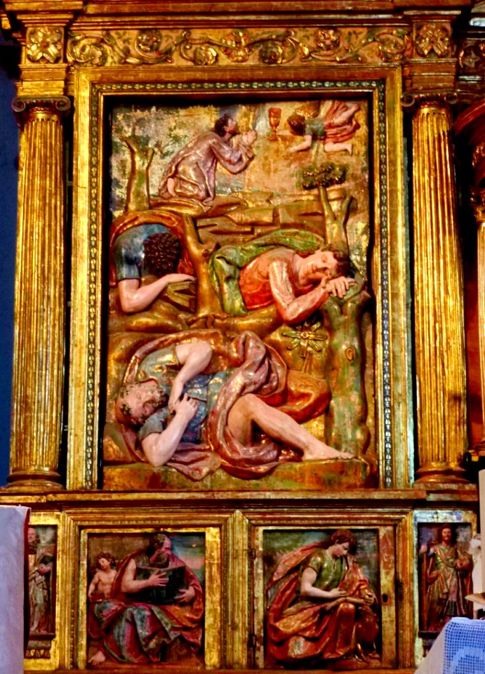 San Adrián - Iglesia de la Virgen de la Palma, retablo mayor 15