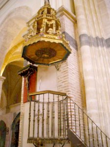 Santa María Real de Nieva - Monasterio de Nuestra Señora de Soterraña, púlpito