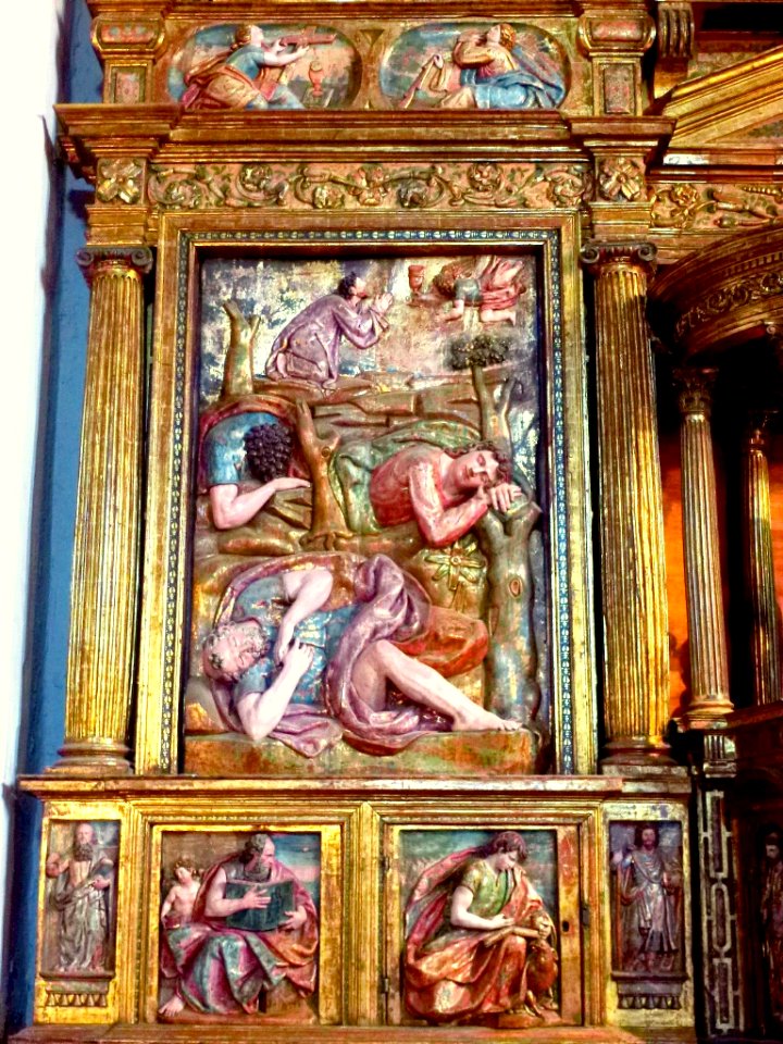 San Adrián - Iglesia de la Virgen de la Palma, retablo mayor 02