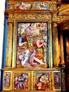 San Adrián - Iglesia de la Virgen de la Palma, retablo mayor 02