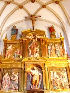 San Adrián - Iglesia de la Virgen de la Palma, retablo mayor 05