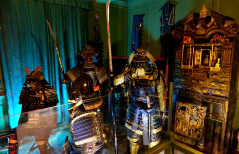 Samurai armor - Snowshill Manor - Gloucestershire, England - DSC09551