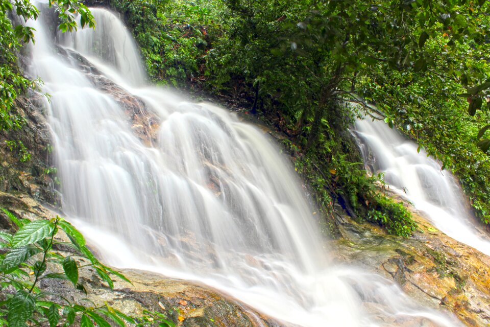 Nature water long exposure