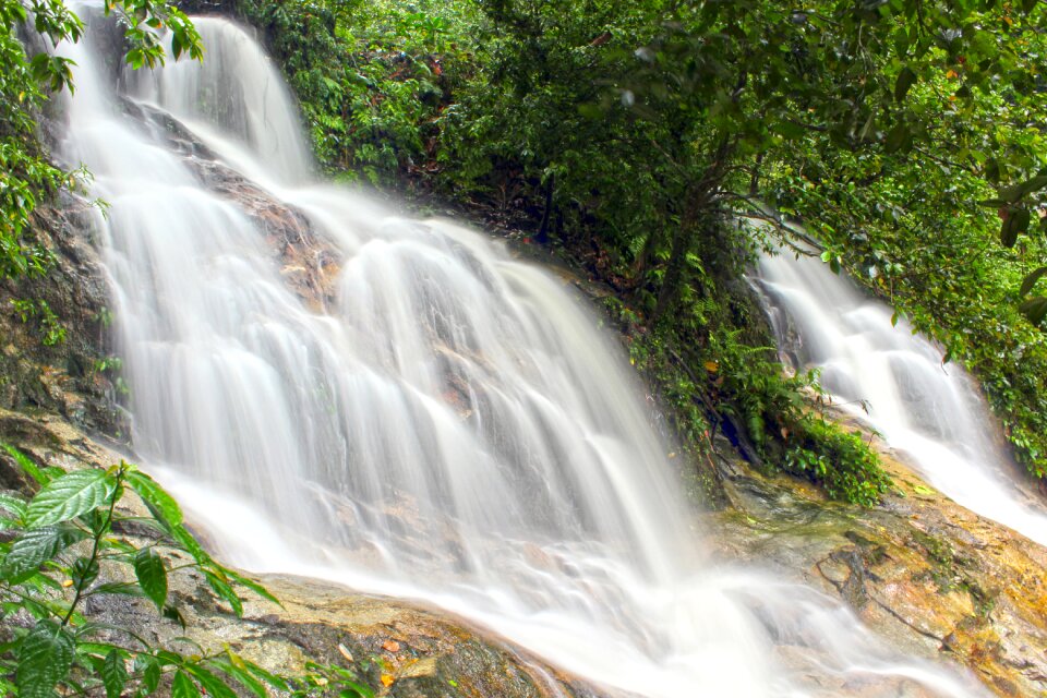 Nature water long exposure photo