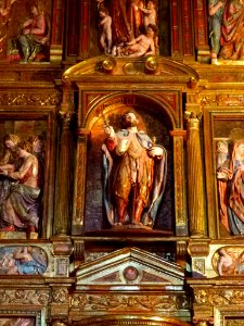 San Adrián - Iglesia de la Virgen de la Palma, retablo mayor 07