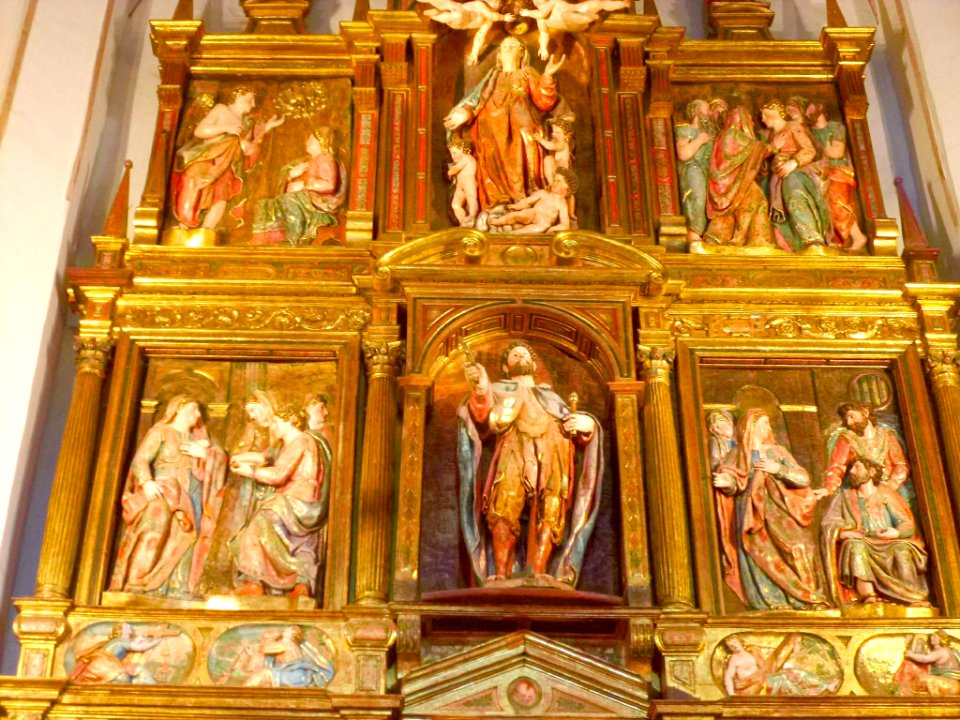 San Adrián - Iglesia de la Virgen de la Palma, retablo mayor 11