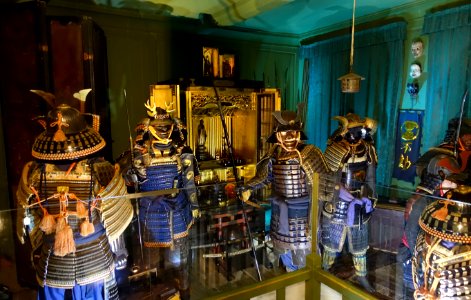 Samurai armor - Snowshill Manor - Gloucestershire, England - DSC09549
