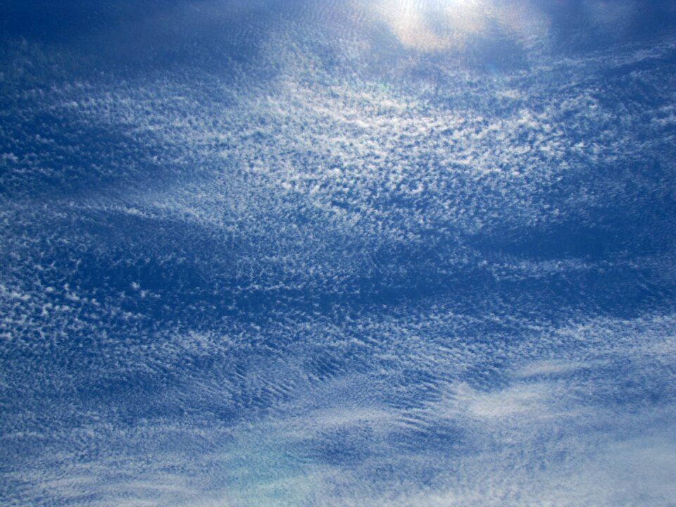 Sky blue clouds