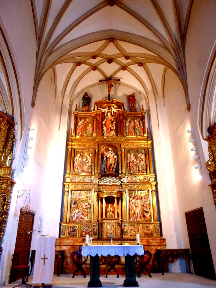 San Adrián - Iglesia de la Virgen de la Palma, retablo mayor 13