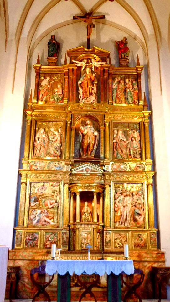 San Adrián - Iglesia de la Virgen de la Palma, retablo mayor 10