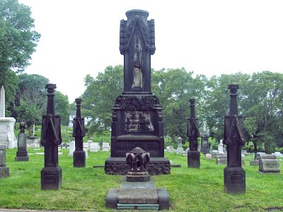 Samuel Watson Carr Monument, Allegheny Cemetery, 2015-07-10, 03