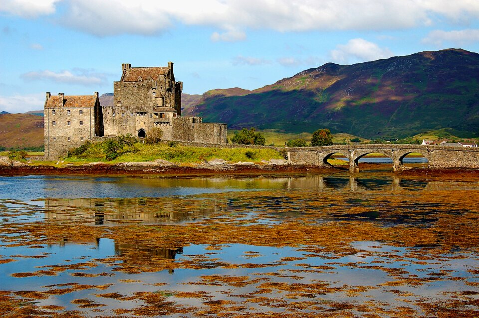 Scotland eilean donan higlander
