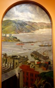 San Francisco Bay, North, by Jose Moya del Pino - Coit Tower, San Francisco, CA - DSC04838
