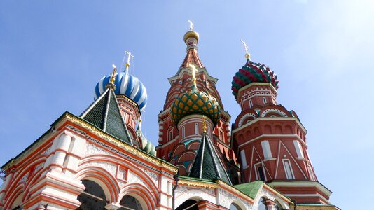 Russia basil church photo