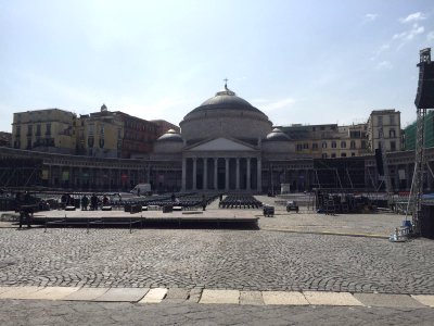 San Francesco di Paola e piazza del Plebiscito – Napoli photo