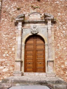San Marco d’Alunzio Chiesa di S.Giuseppe (portal)