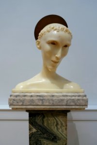 San Francesco by Adolfo Wildt, 1926 - Galleria nazionale d'arte moderna - Rome, Italy - DSC05356