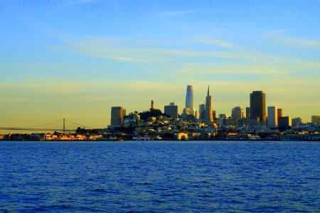 San Francisco from San Francisco Bay, CA - DSC03452 photo