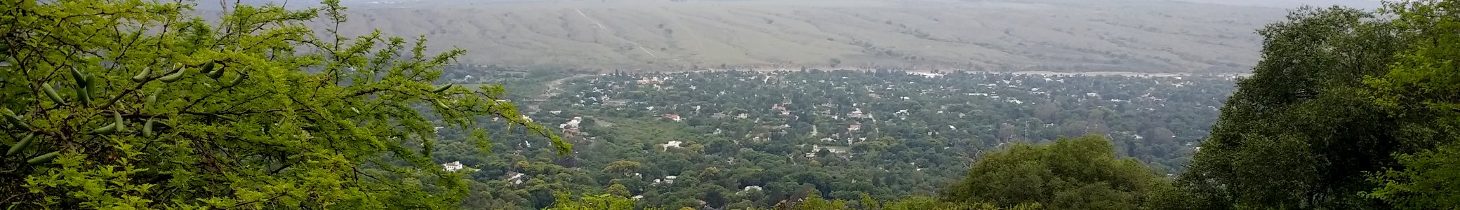 San Lorenzo banner View from the end of the Quebrada de San Lorenzo trail