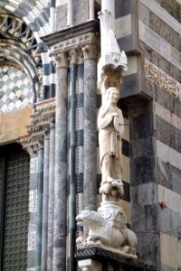 San Lorenzo (Genoa) - Main portals - DSC01276