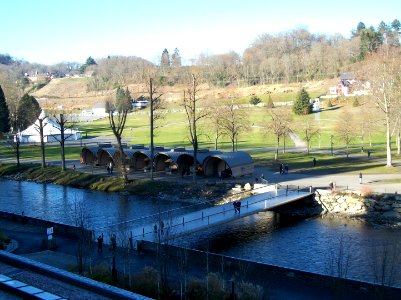 Sanctuaires de Lourdes Nouveau Pont de la Grotte