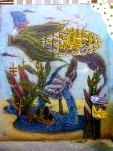 San Sebastián - arte urbano en el escondido callejón de Mundaiz 8 (12)