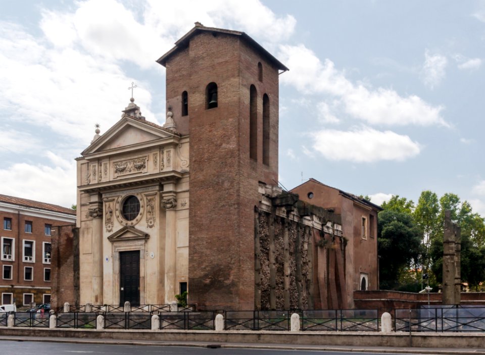San Nicola in Carcere facade Rome