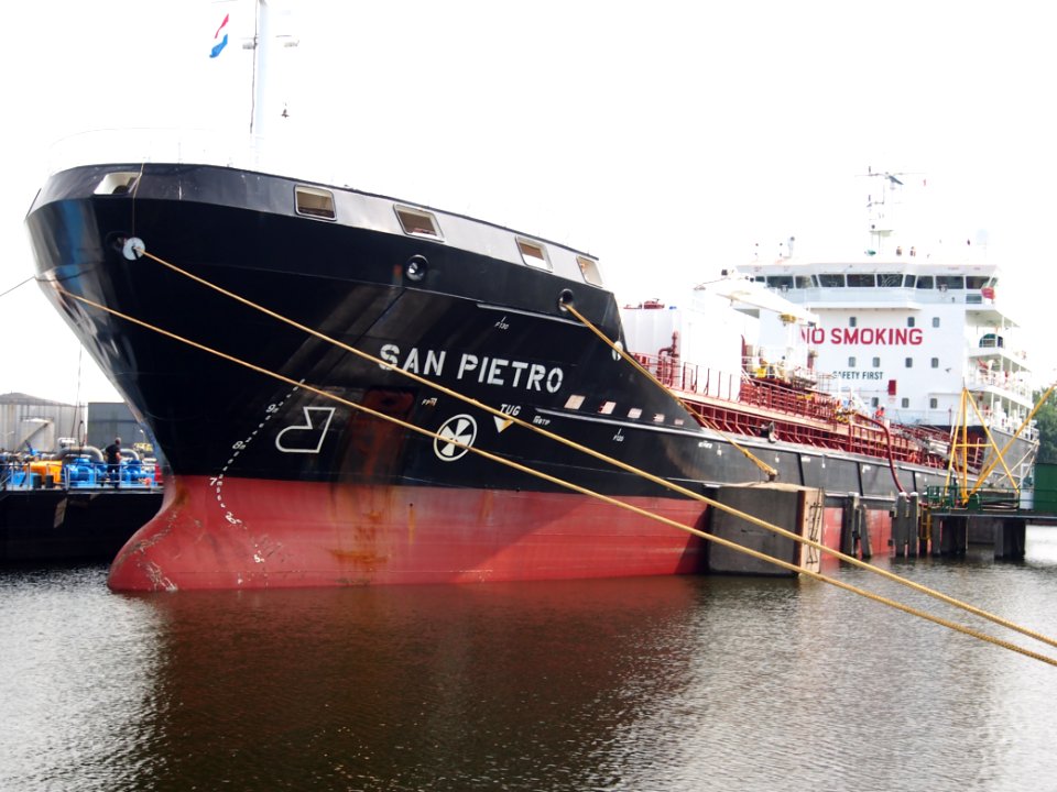 SAN PIETRO - IMO 9610341 at Amsterdam