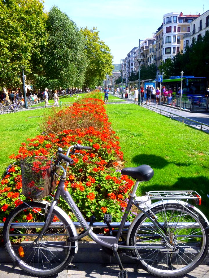 San Sebastián - Boulevard, jardines 1