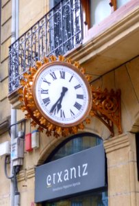 San Sebastián - reloj