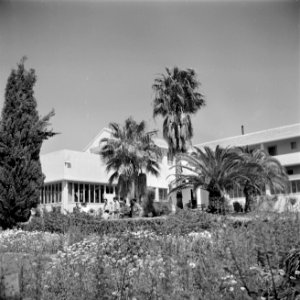 Sanatorium behorend bij kibboets Kiwath Brenner, Bestanddeelnr 255-0558 photo