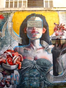 San Sebastián - arte urbano en el escondido callejón de Mundaiz 8 (17)