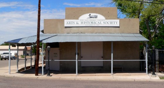 San Pedro Valley Historical Society museum from E 1