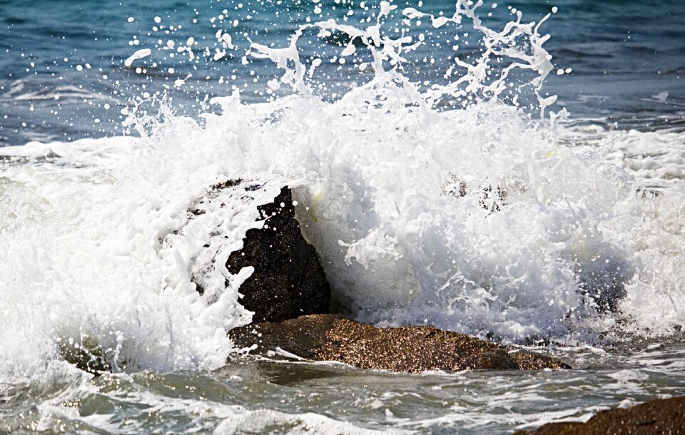 Splash beach coast