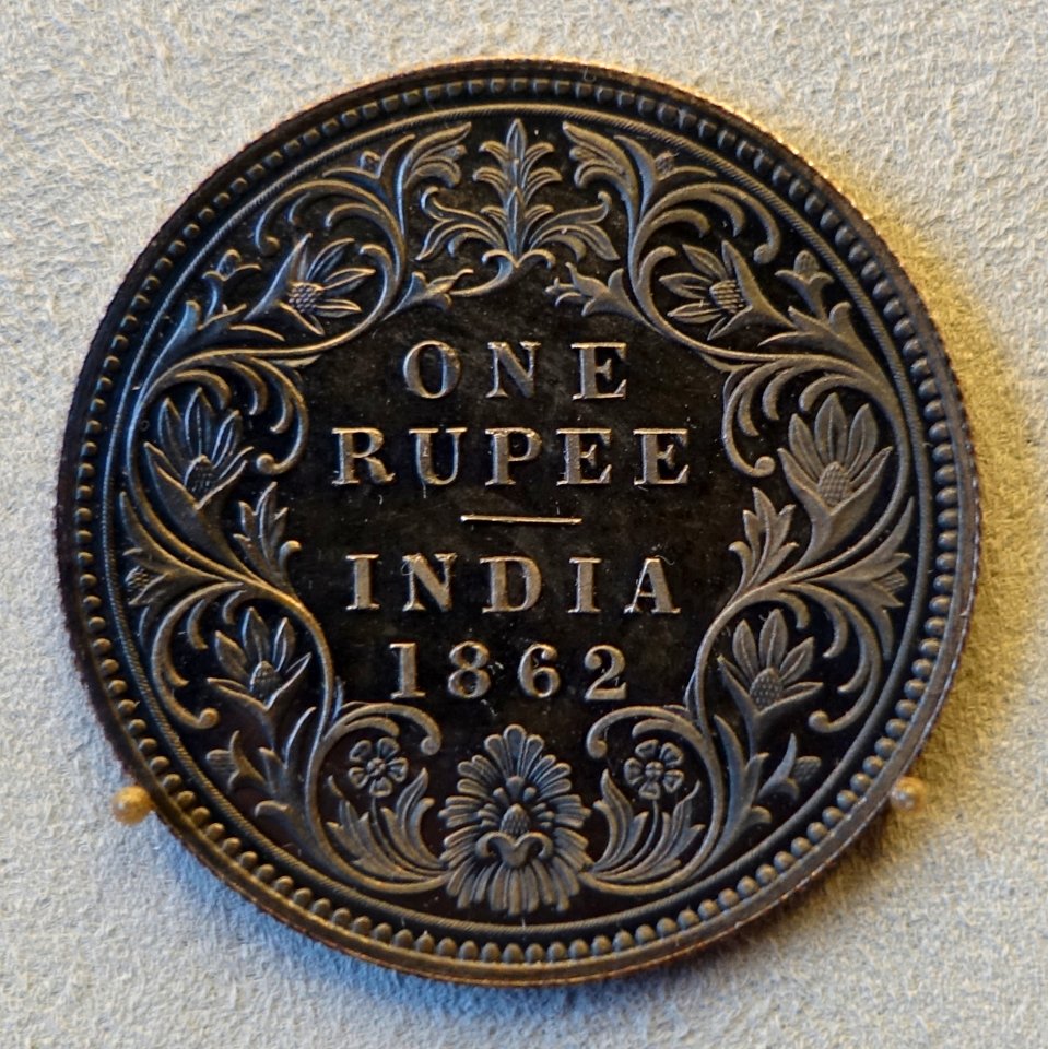 Rupee, India, 1862 - Bode-Museum - DSC02615