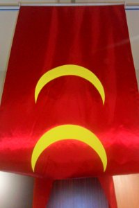 Sancak kırlangıç model üç hilalli