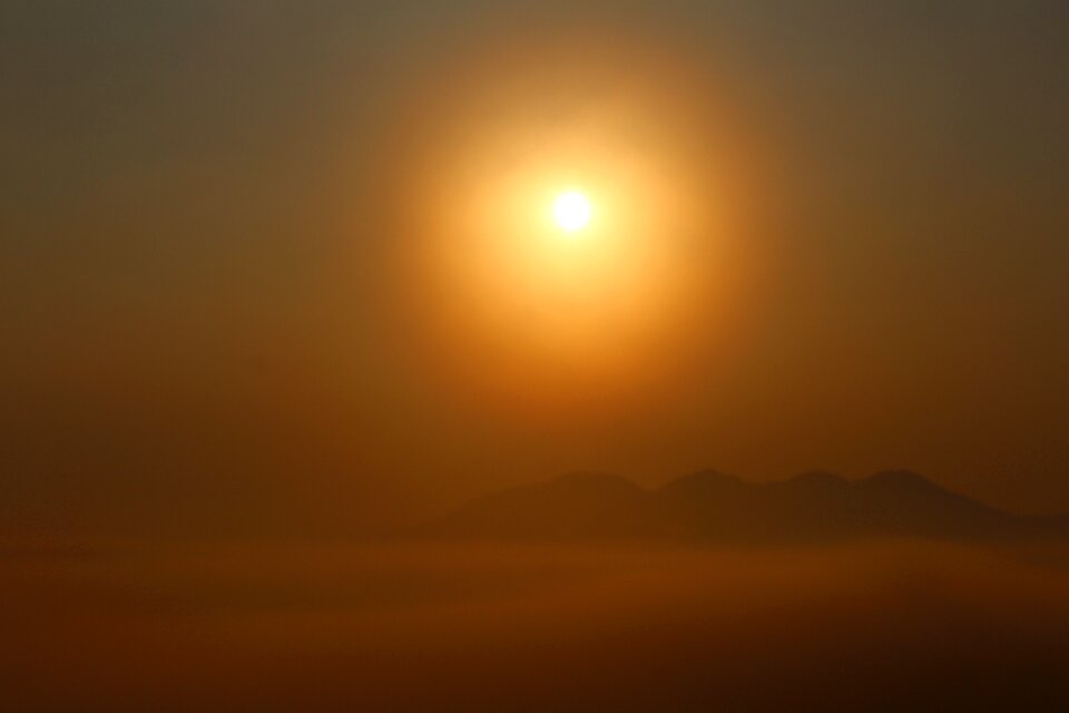 Sunlight sky summit