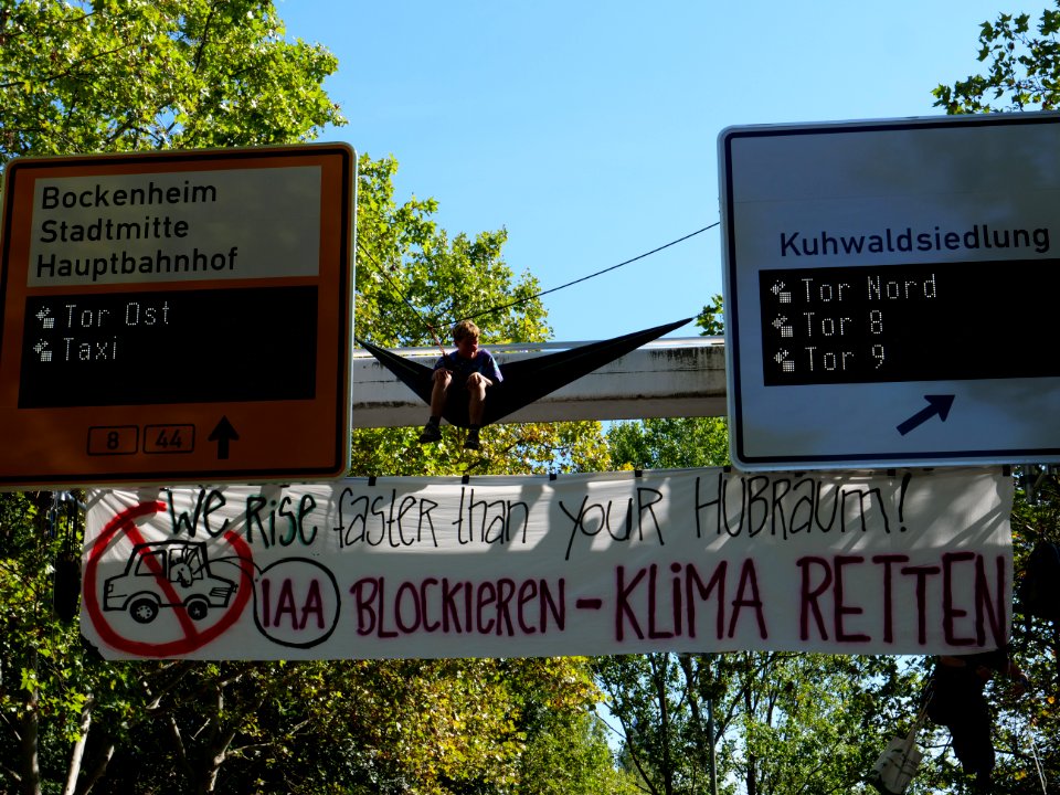 Sand im Getriebe protest 2019 climbing 16