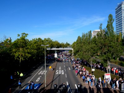 Sand im Getriebe protest 2019 bike finger 25