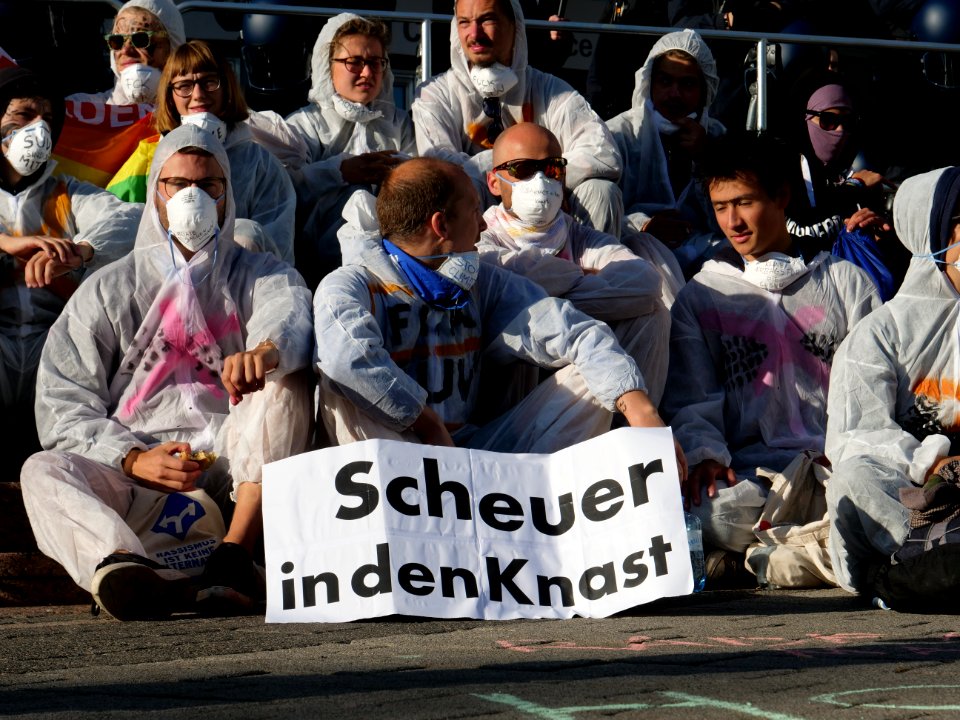 Sand im Getriebe protest 2019 12