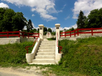 Sancy-les-Cheminots (Aisne) jardin de mémoire (01), entrée