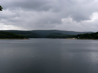 Rurtalsperre from track from Eschauel to dam 17