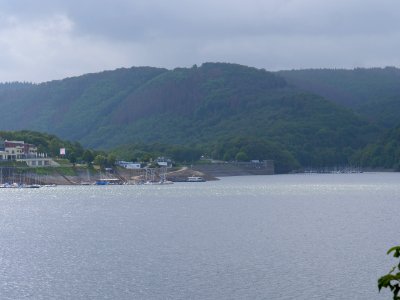 Rurtalsperre from track from Eschauel to dam 35