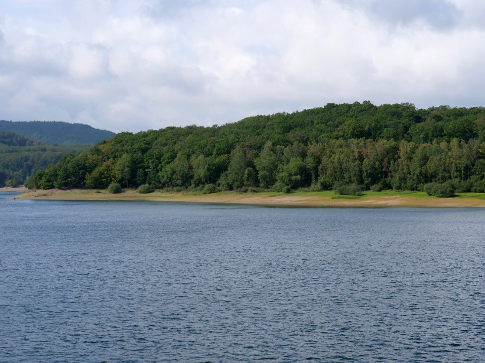 Rurtalsperre from track from Eschauel to dam 48