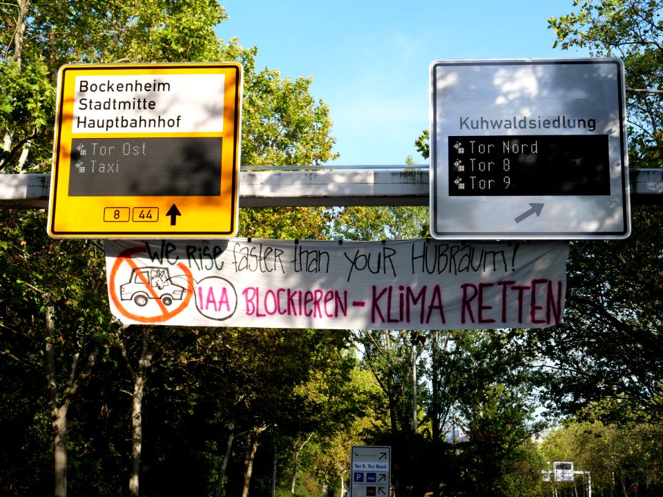 Sand im Getriebe protest 2019 climbing 25