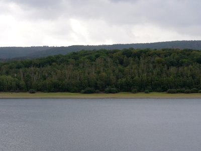 Rurtalsperre from track from Eschauel to dam 23